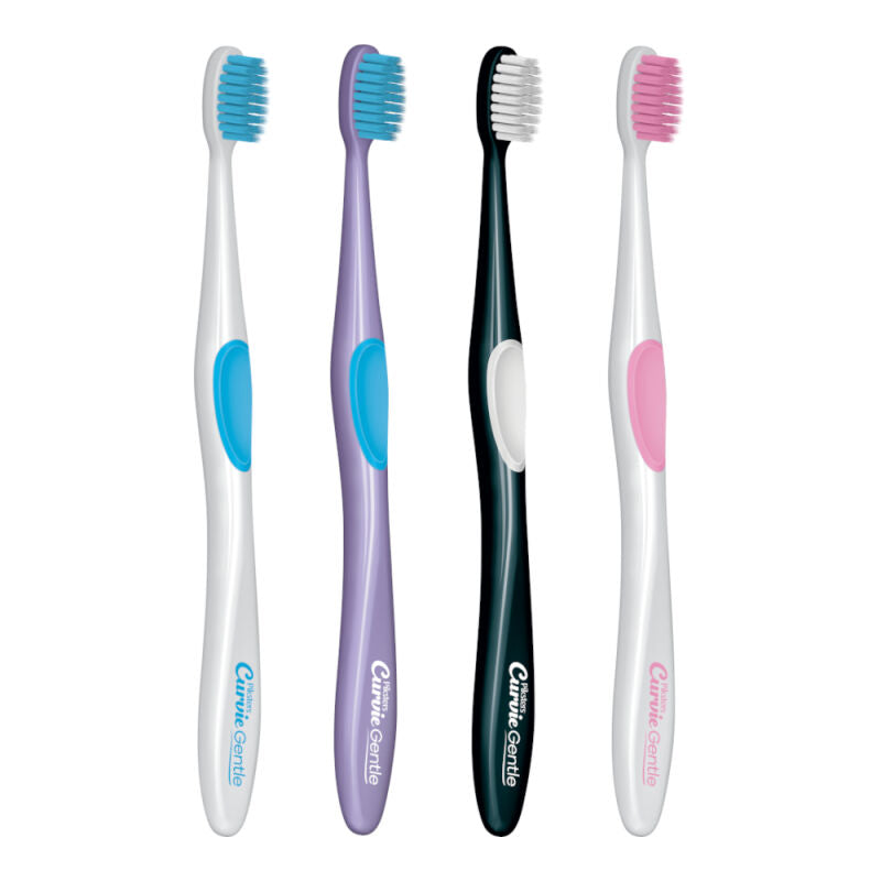 Bàn chải đánh răng lông mềm Piksters Curvie Gentle