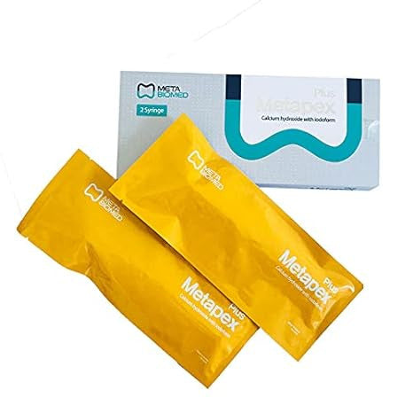 Vật liệu xử lý ống tuỷ Canxi Hydroxide & Iodoform Metapex Plus - Meta Biomed