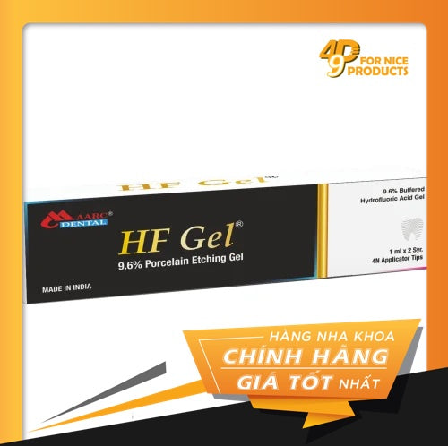 Axit xoi mòn sứ dạng gel HF Gel 9.6%- Maarc Dental