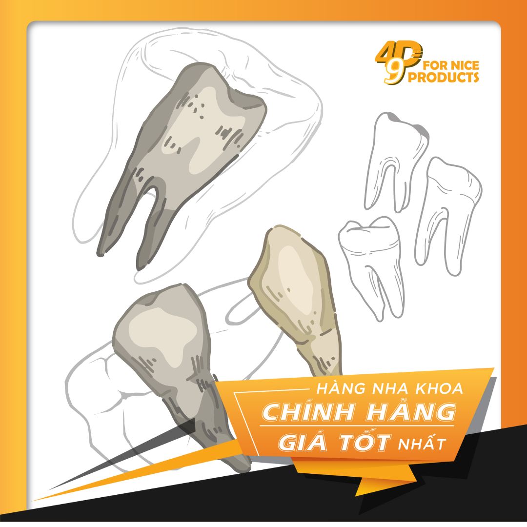 Răng khô thực hành.