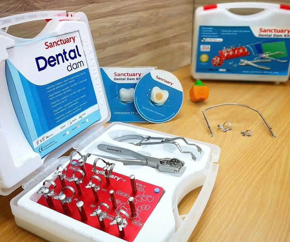 Bộ kit dụng cụ đặt đê cao su - Sanctuary