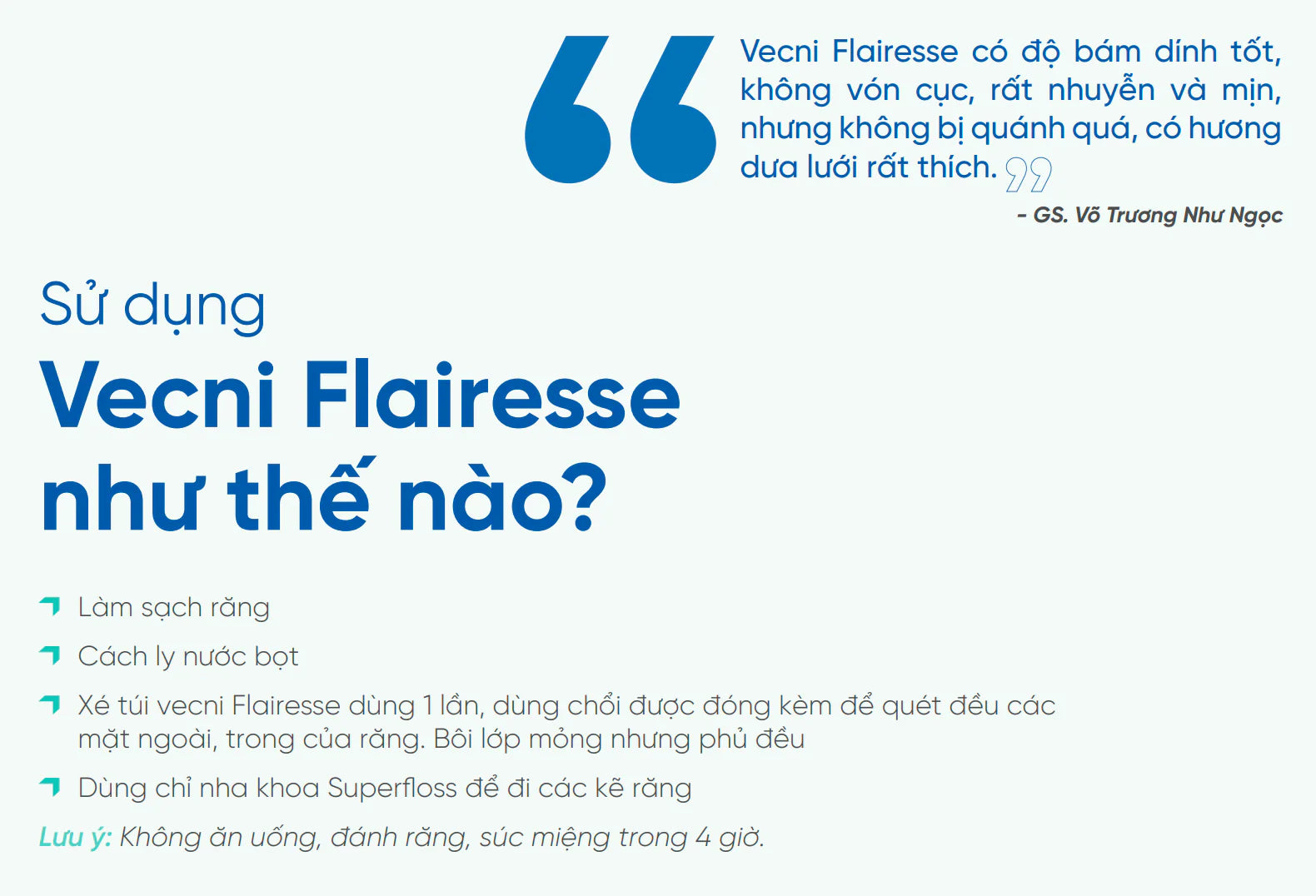 Vecni dự phòng sâu răng Flairesse - DMG