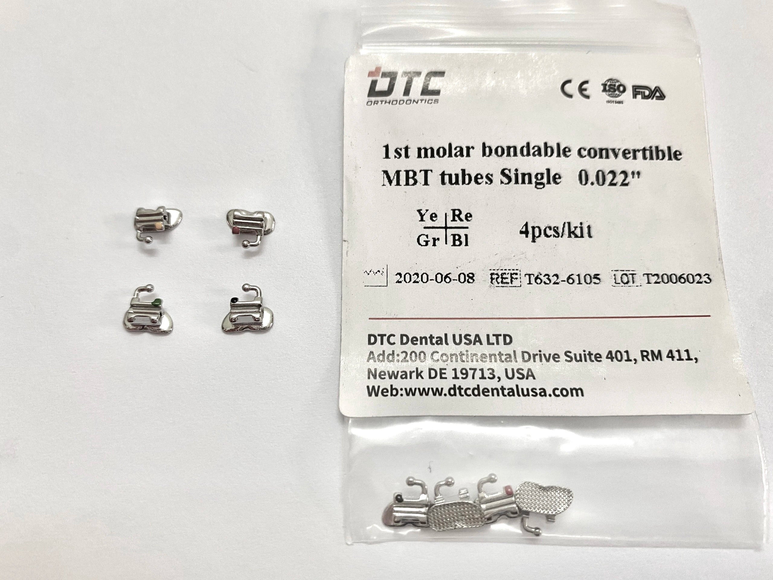 Mắc cài/Tube răng 6,7 - DTC