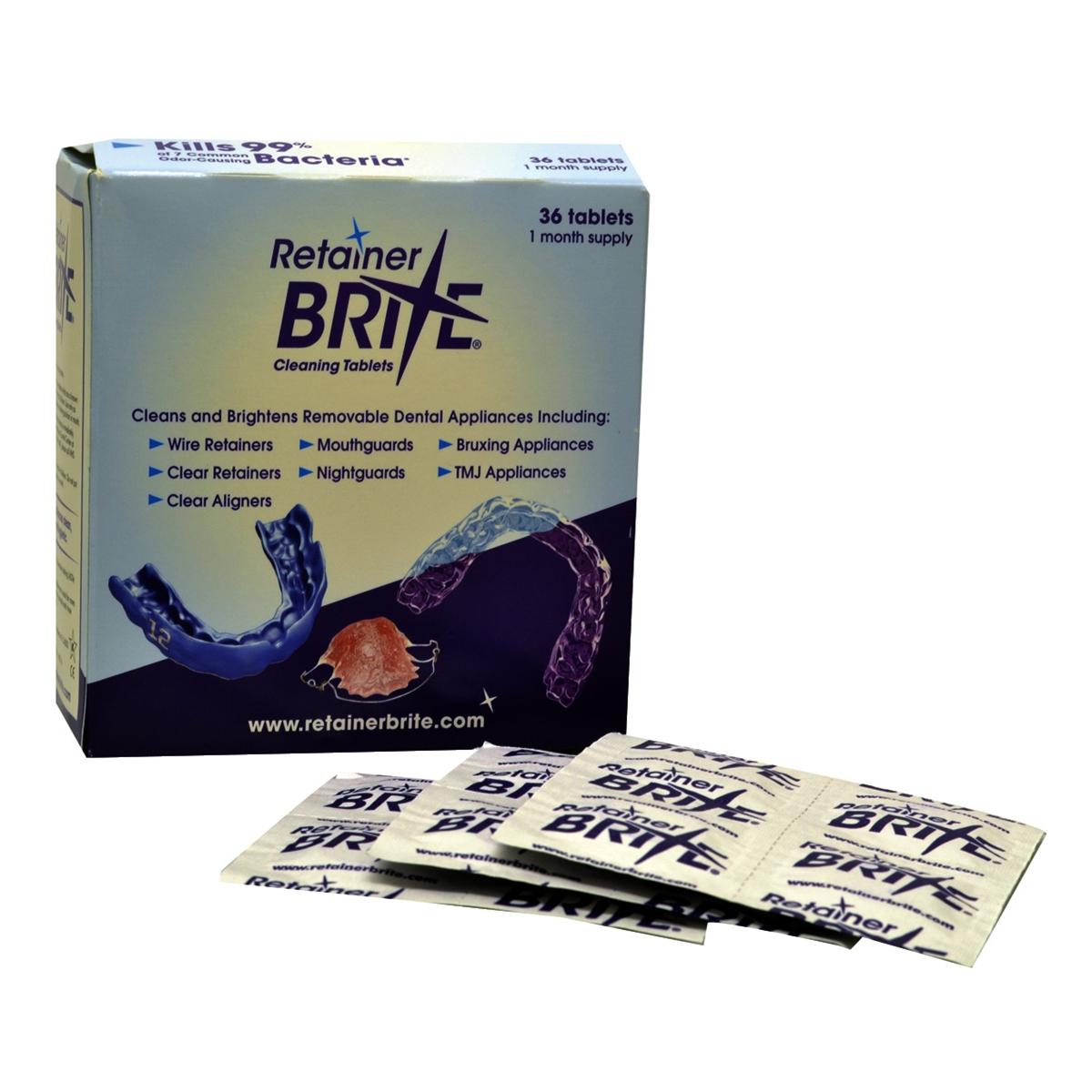 Viên ngâm làm sạch hàm giả Brite