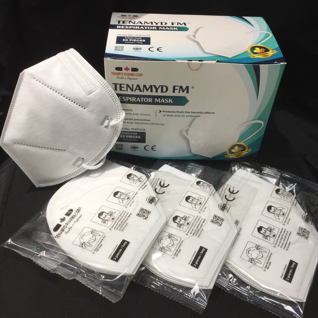 KHẨU TRANG 5 LỚP TENAMYD N95 - Loại cao cấp xuất khẩu