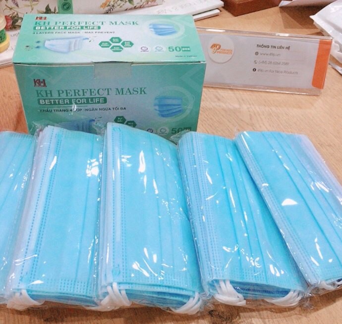 Khẩu trang y tế 4 lớp Perfect Mask - Khánh Hưng