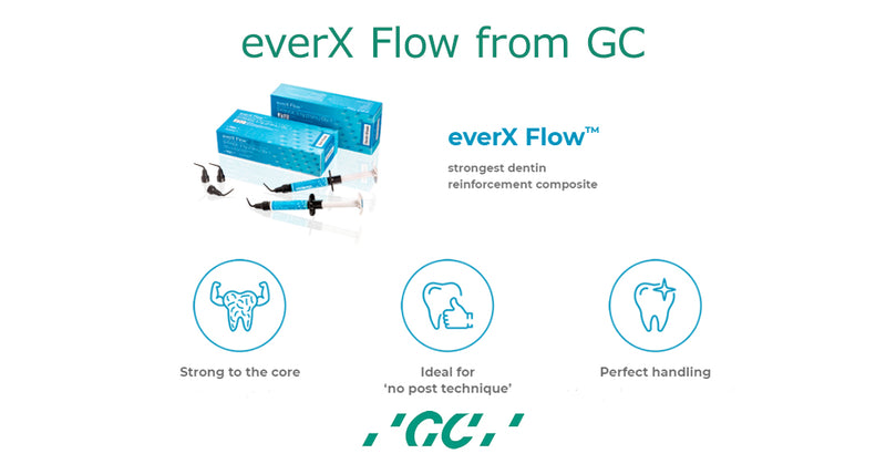 Composite sợi dạng lỏng EverX Flow thay thế ngà răng - GC