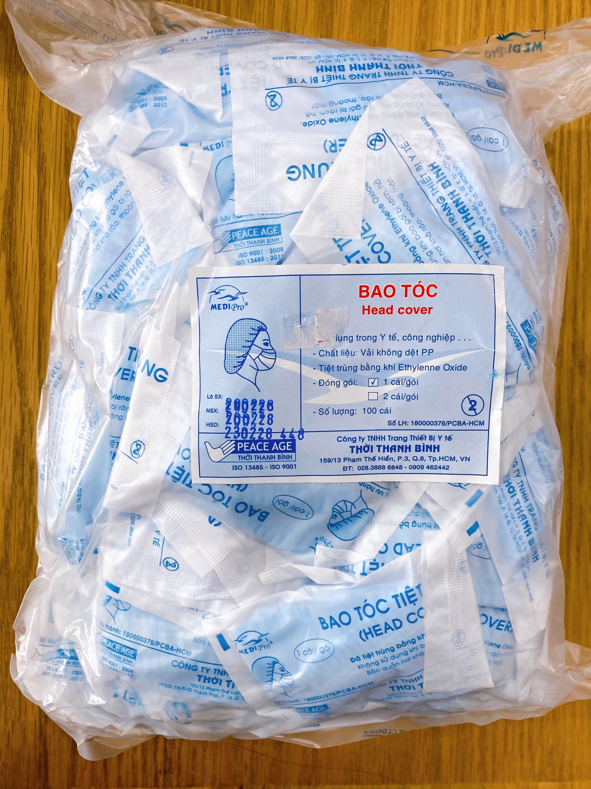 Nón phẫu thuật tiệt trùng dùng một lần - Medipro