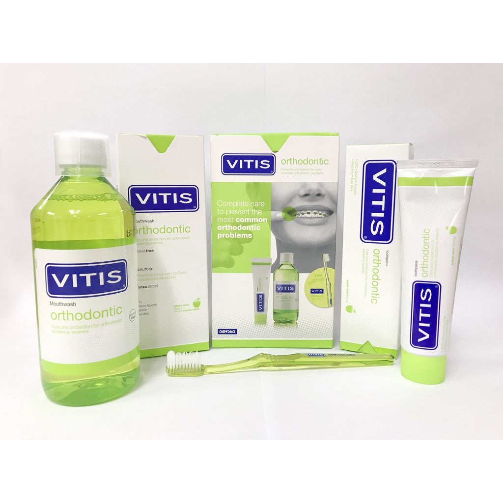 Bộ Chăm Sóc Dành Cho Răng Chỉnh Nha Vitis Orthodontic Mixed Pack