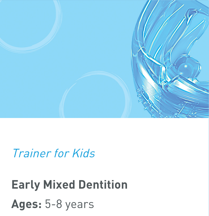 Hệ thống The Trainer System™ - Chỉnh sửa thói quen và sắp xếp đều răng cho trẻ đang lớn - MRC