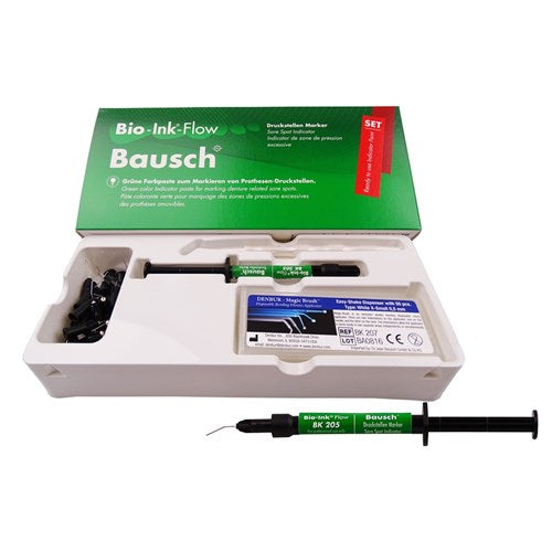 Dung dịch quét phát hiện điểm cộm trên hàm tháo lắp Bio Ink Flow - Bausch