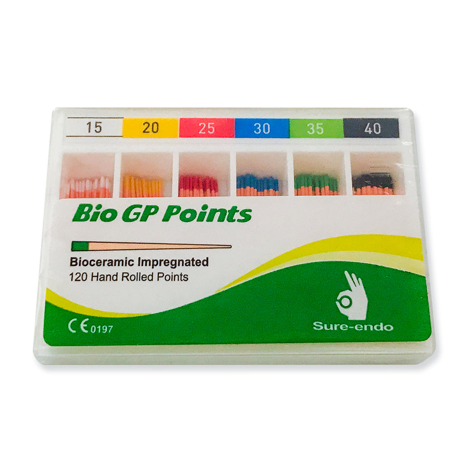 Cone gutta percha Bio có độ thuôn  - Sure Endo
