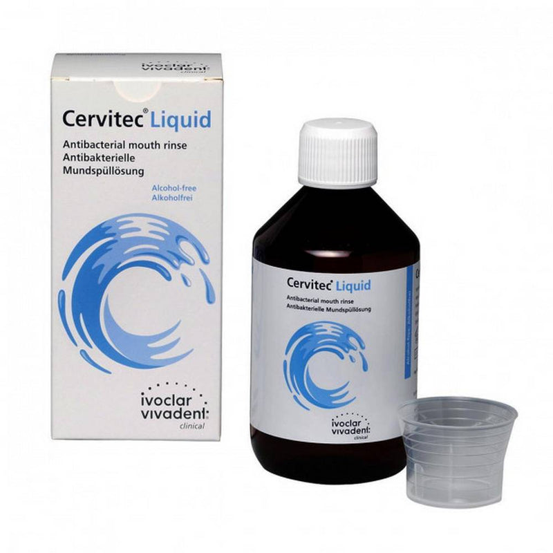 Dung dịch súc miệng điều trị mòn cổ chân răng và chống viêm nướu Cervitec Liquid - Ivoclar Vivadent