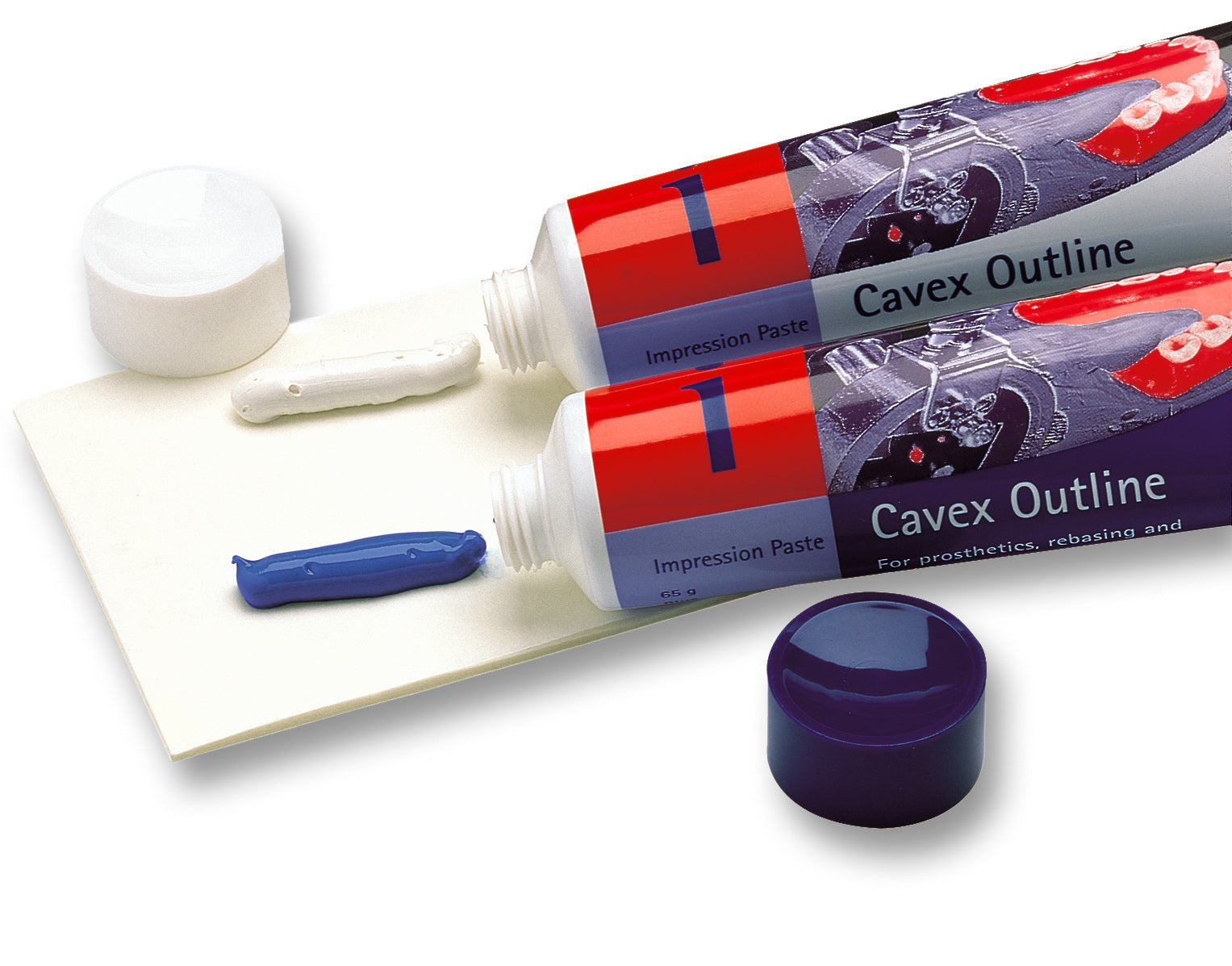 Chất lấy dấu đệm hàm tháo lắp Outline - Cavex