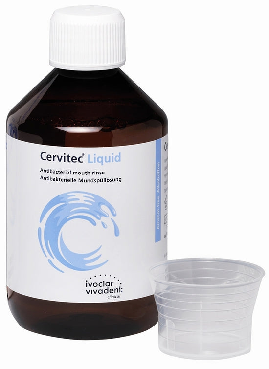 Dung dịch súc miệng điều trị mòn cổ chân răng và chống viêm nướu Cervitec Liquid - Ivoclar Vivadent