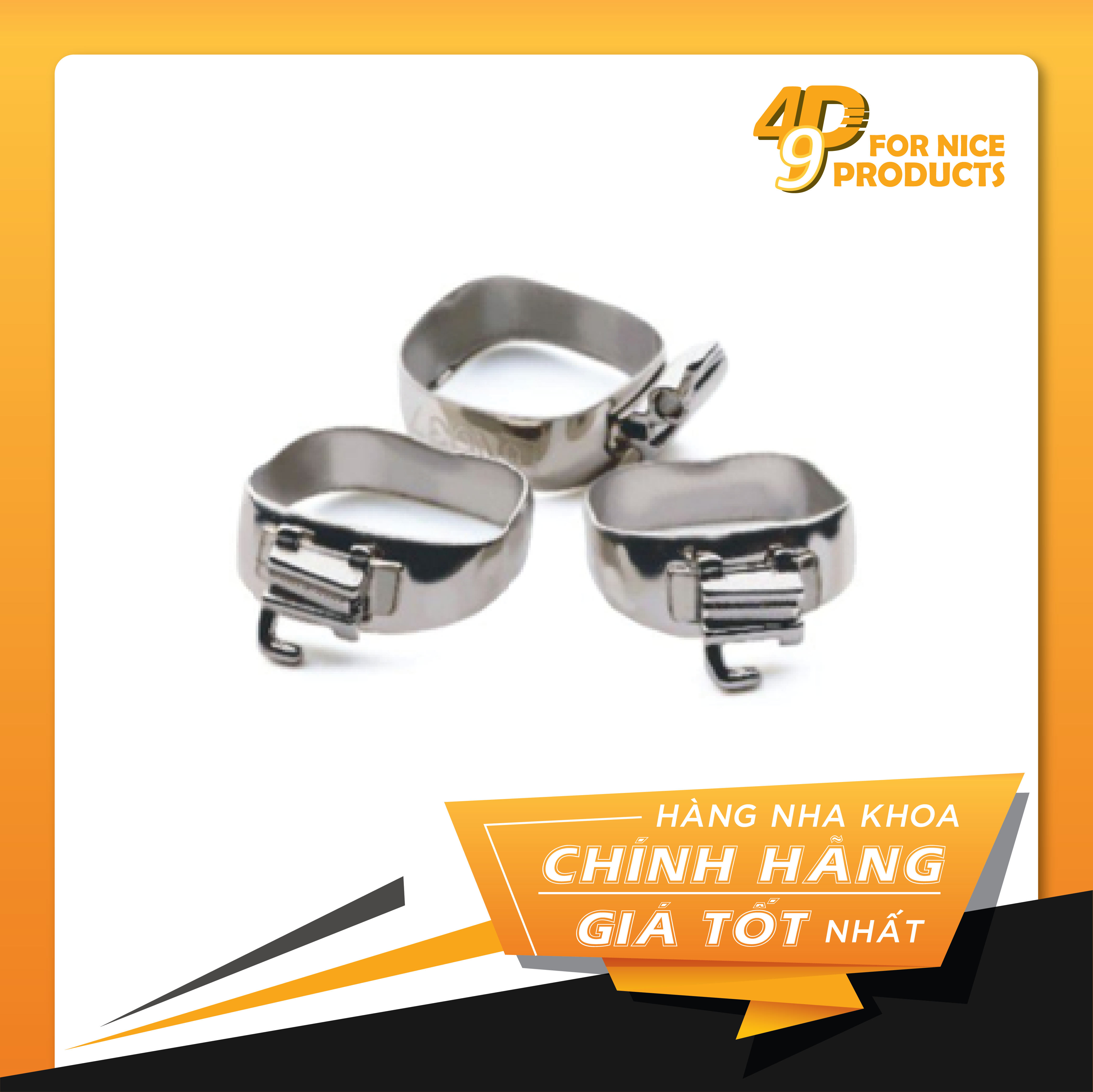 Khâu chỉnh nha 1 ống/ 2 ống răng 6, răng 7 - American Orthodontics