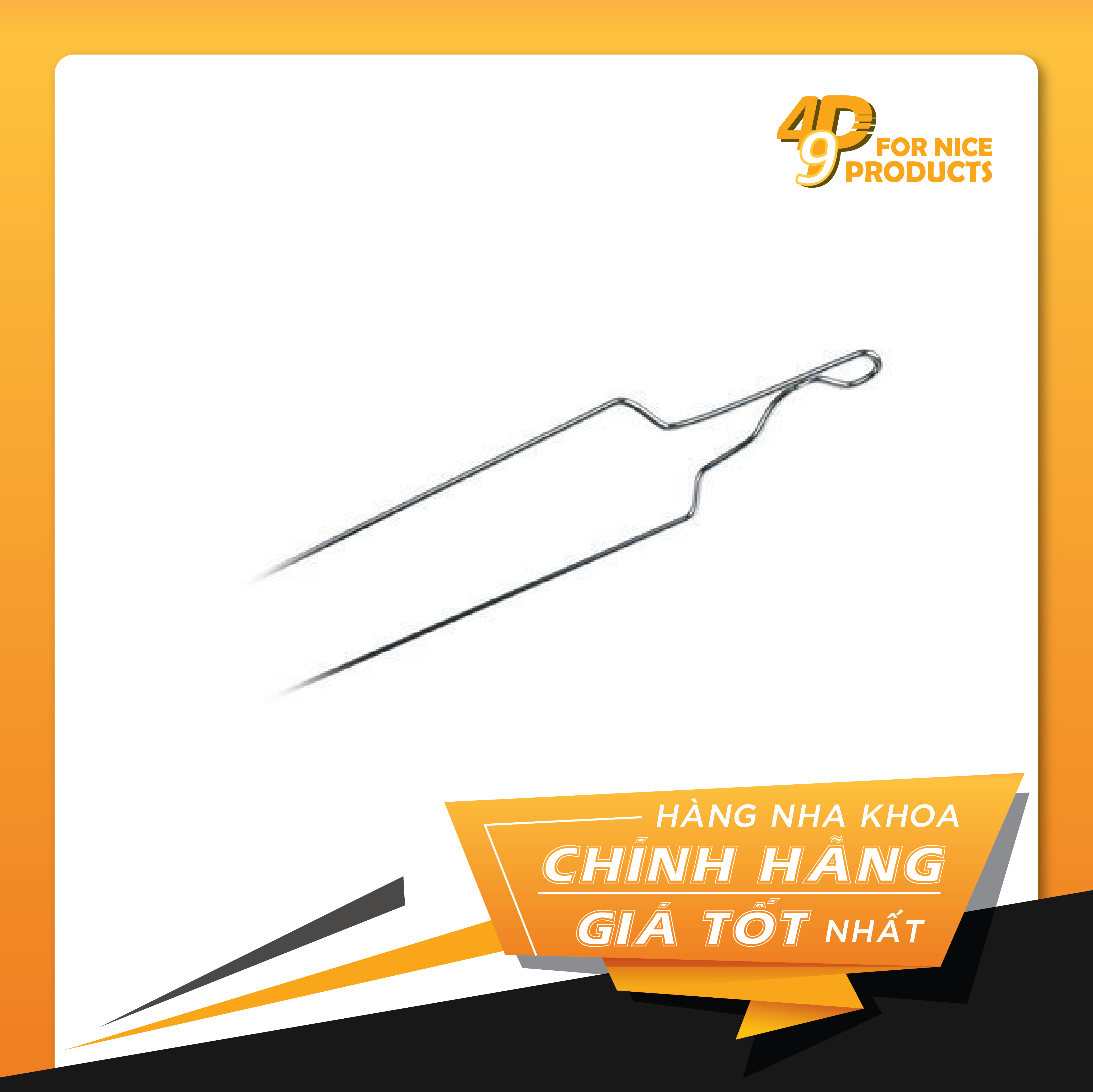 Chỉ thép Kobayashi chưa bẻ - American Orthodontics