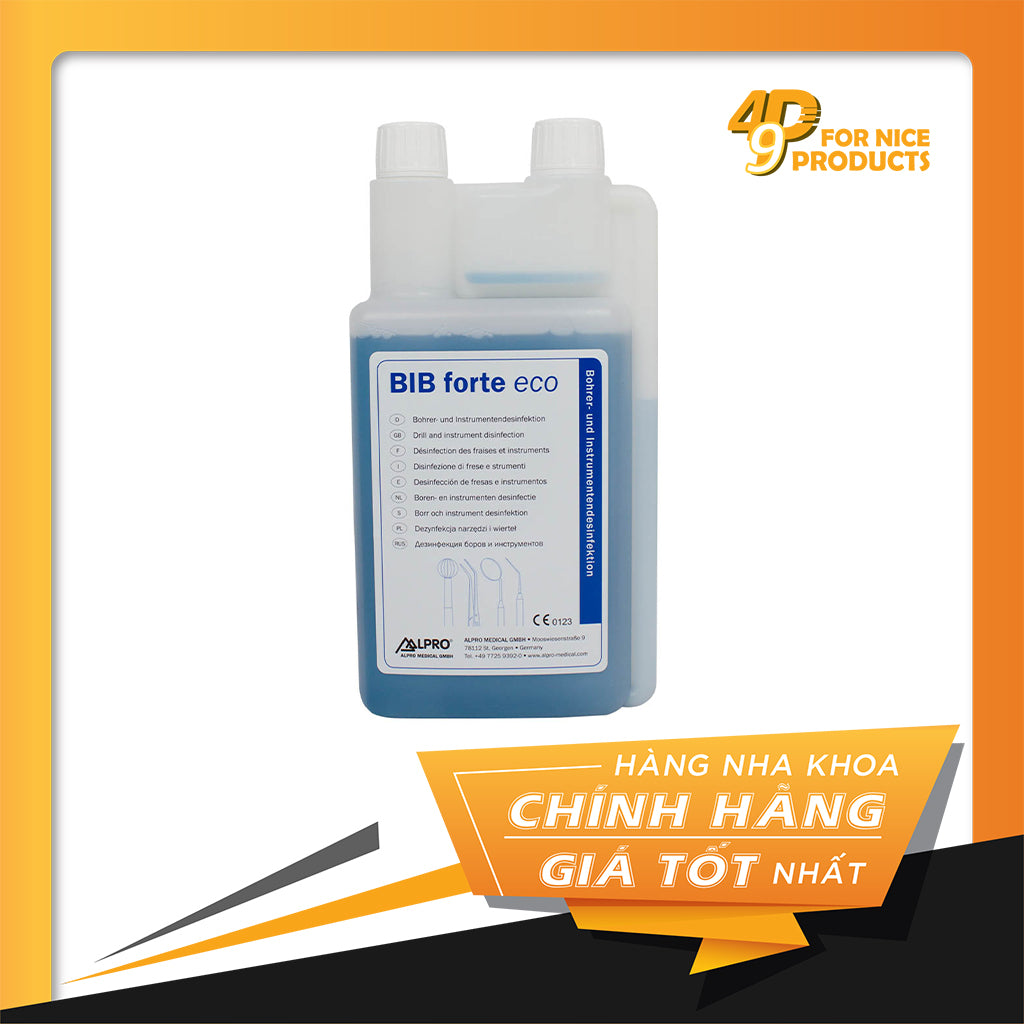 Dung dịch khử trùng dụng cụ BIB forte eco - Alpro