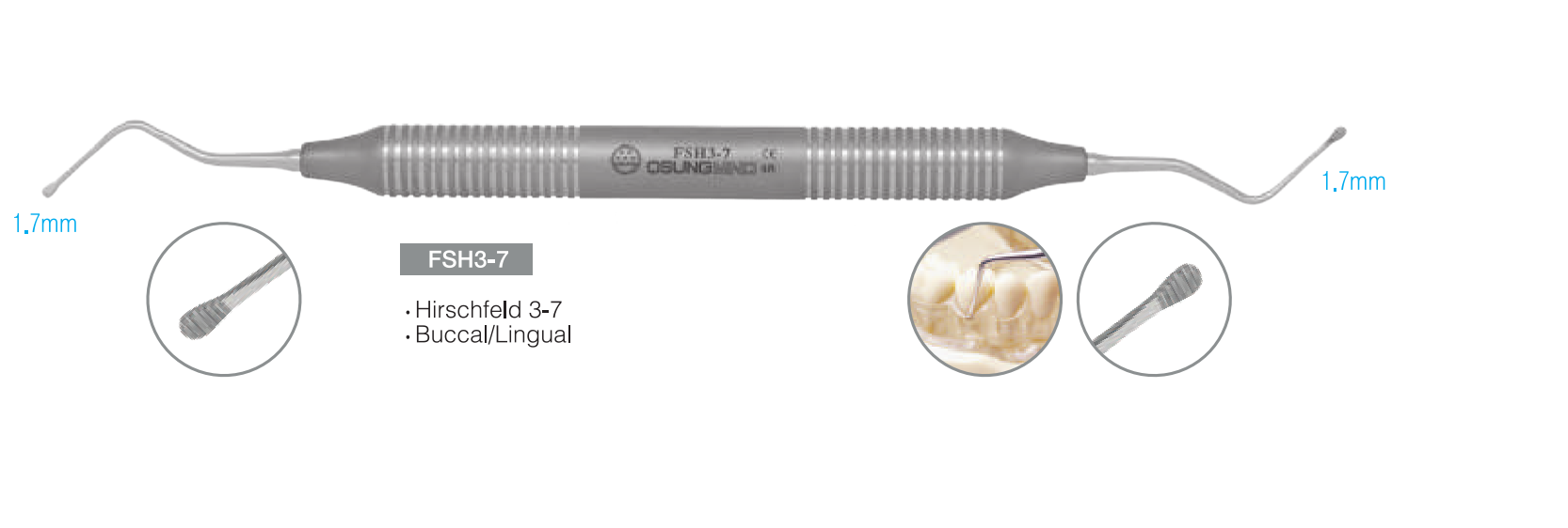 Cây cạo vôi Hoe Scalers - Osung