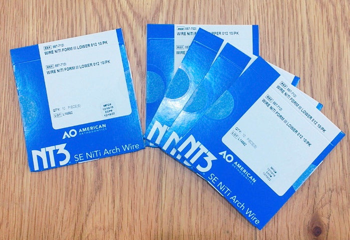 Hệ thống dây Niti tròn NT3 - American Orthodontics