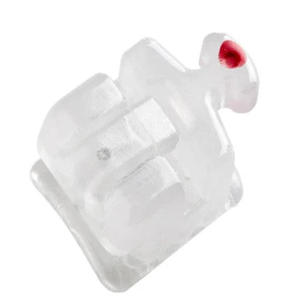 Mắc cài sứ tự buộc Clarus-C ( Nắp sứ ) MBT - Jiscop