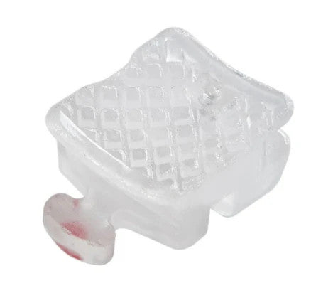 Mắc cài sứ tự buộc Clarus-C ( Nắp sứ ) MBT - Jiscop