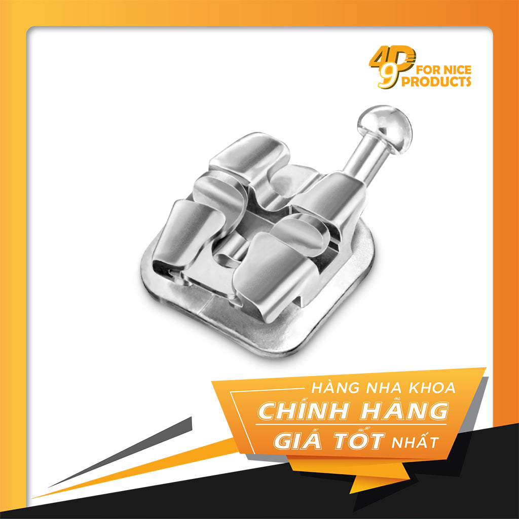 Mắc cài Kim loại tự buộc Lotus Plus DC - Ortho Technology