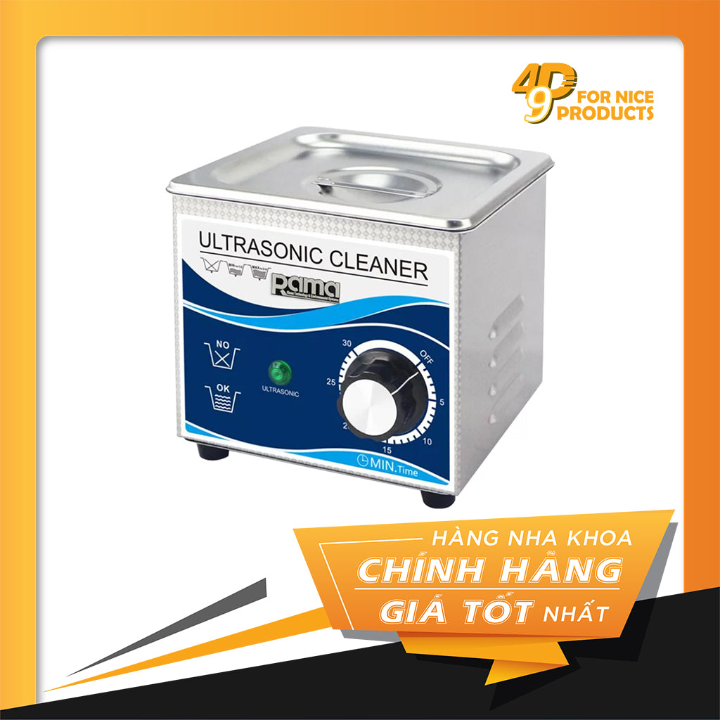 Máy rửa sóng siêu âm RAMA R3.2L dung tích 3.2 lít, công suất 180W, 40kHz