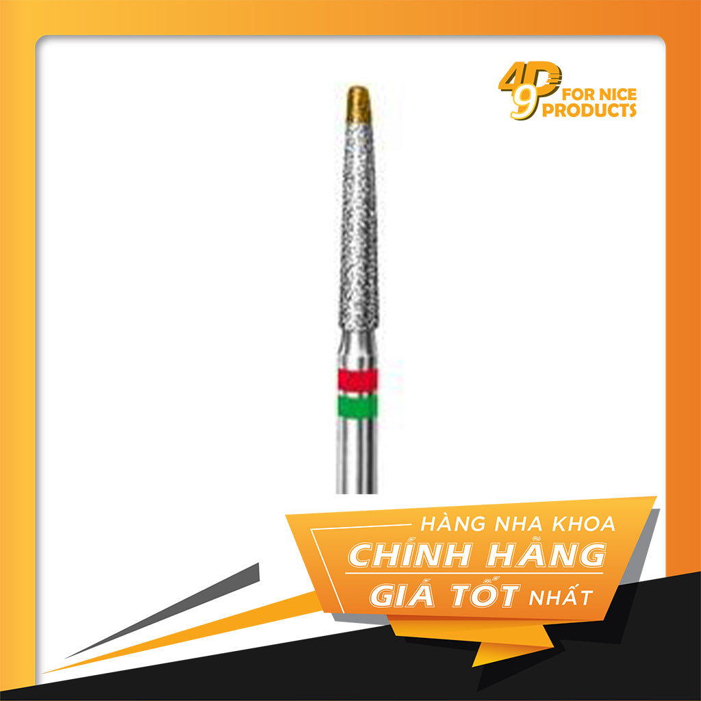 Mũi khoan sửa soạn Veneer 2 độ thô 6844 - Komet