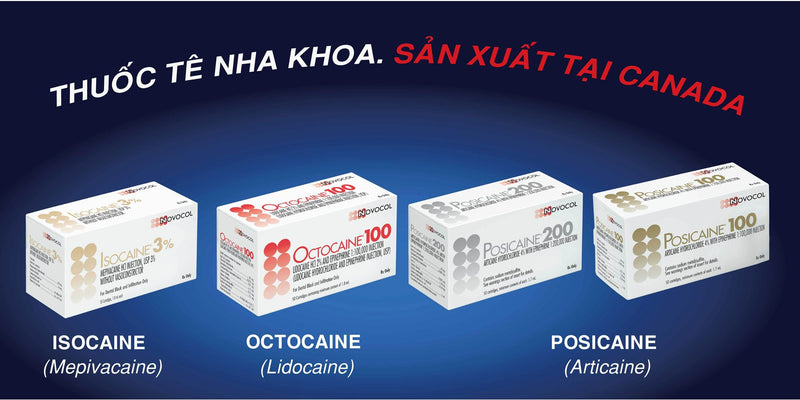 Thuốc tê POSICAINE (ARTICAINE) - Novocol