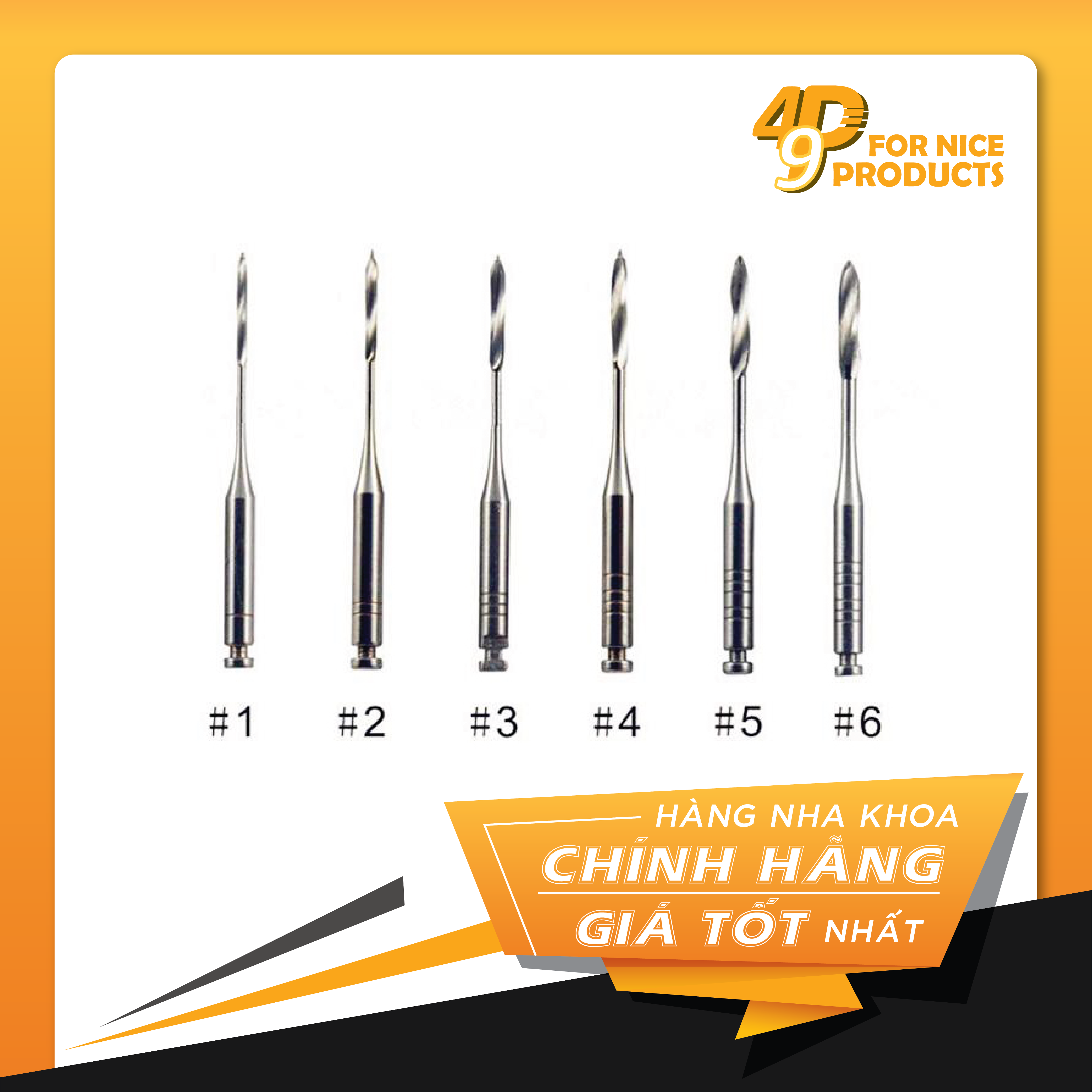 Mũi khoan nội nha Peeso - VDW