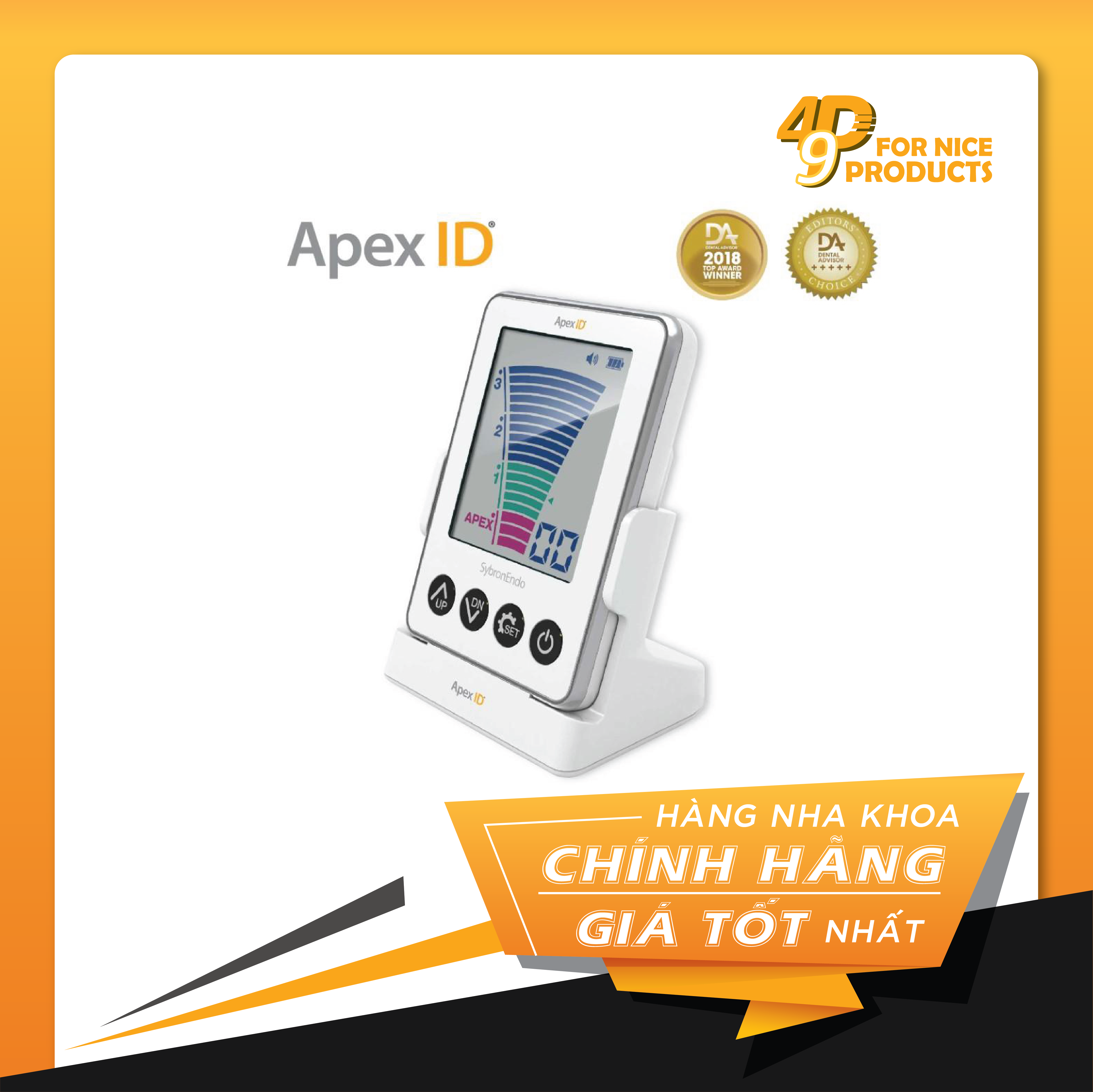 Máy định vị chóp APEX ID - Synbrond Endo Kerr