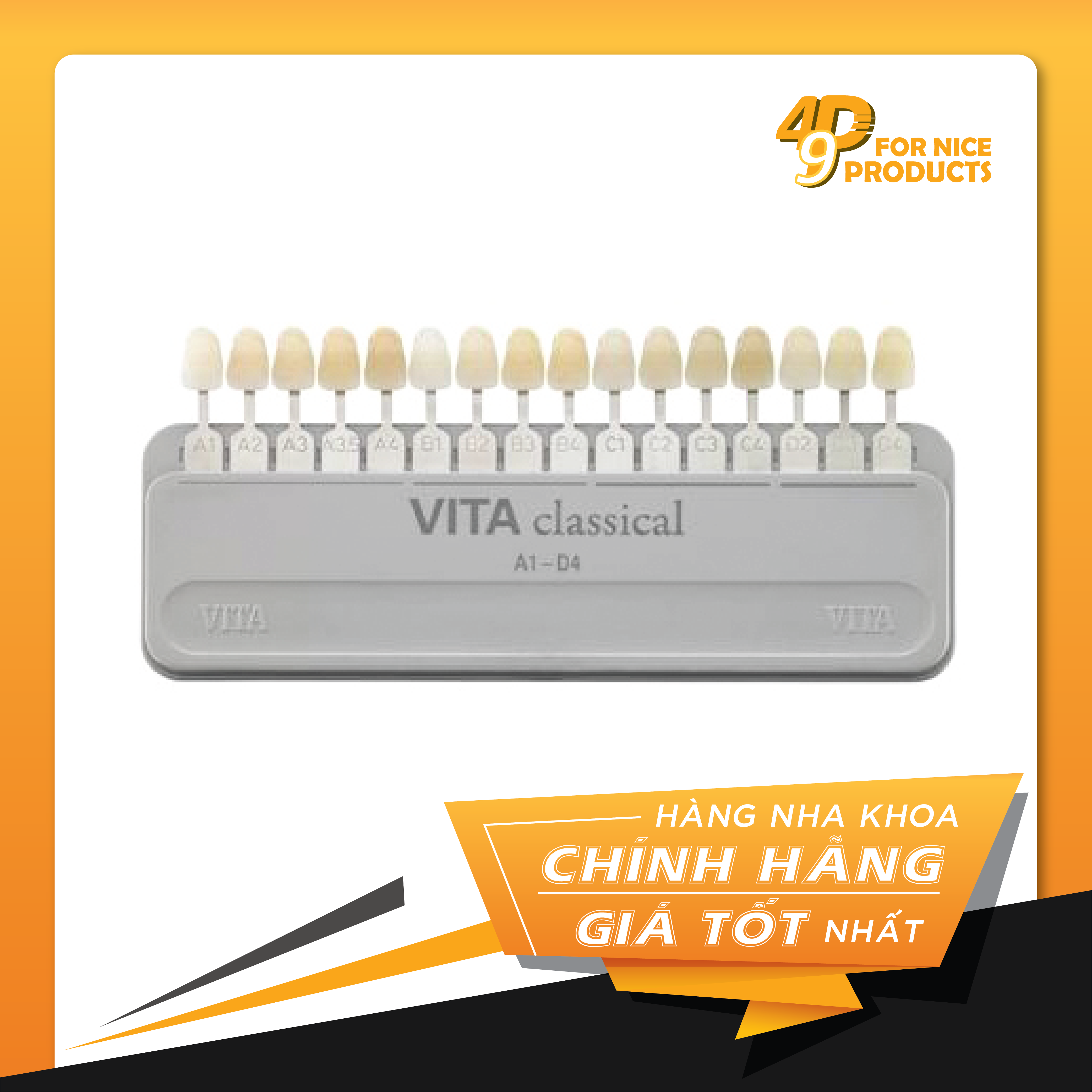 Bảng so màu răng VITA Classic