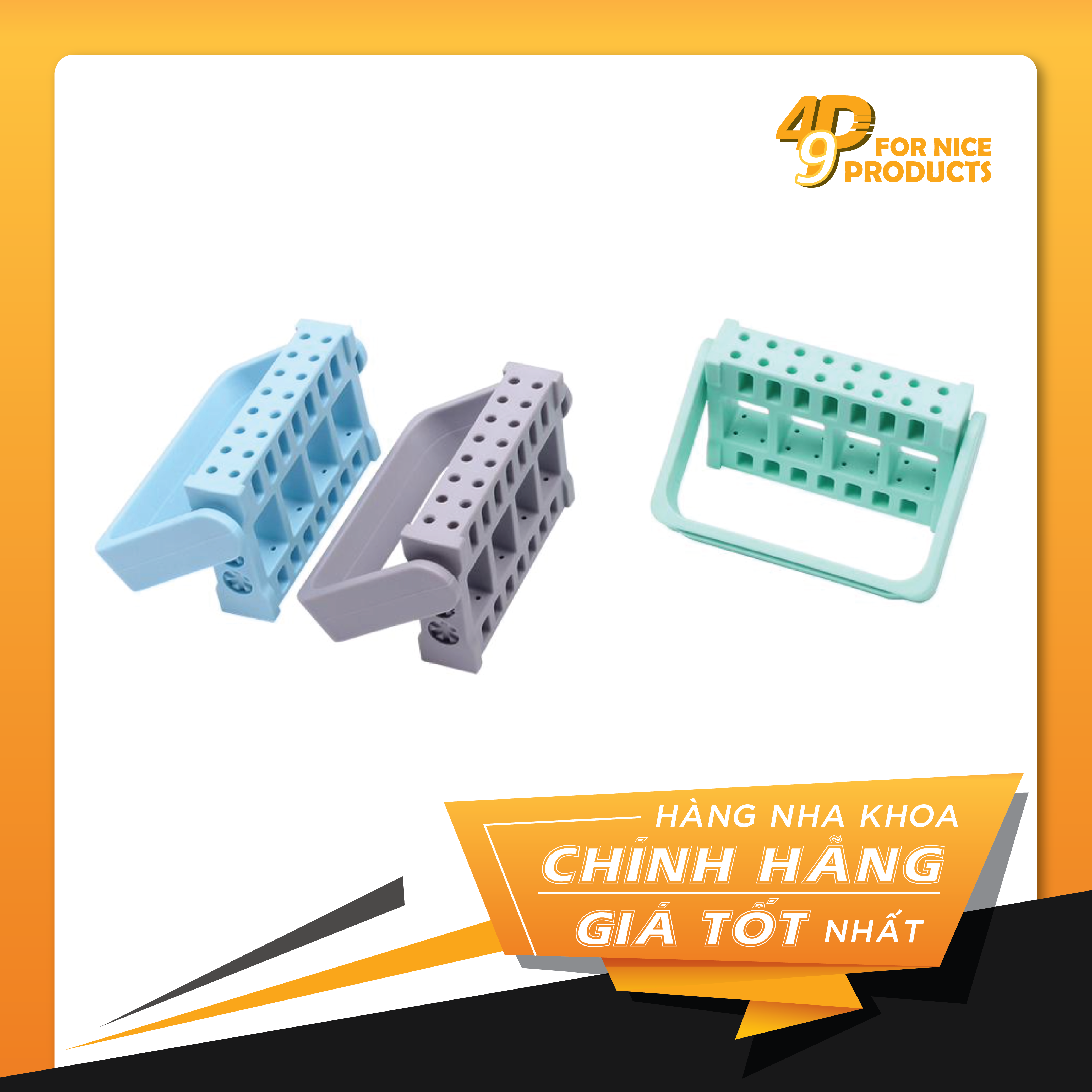 Hộp đựng mũi khoan đa năng phục hình/ nội nha- DK Dental