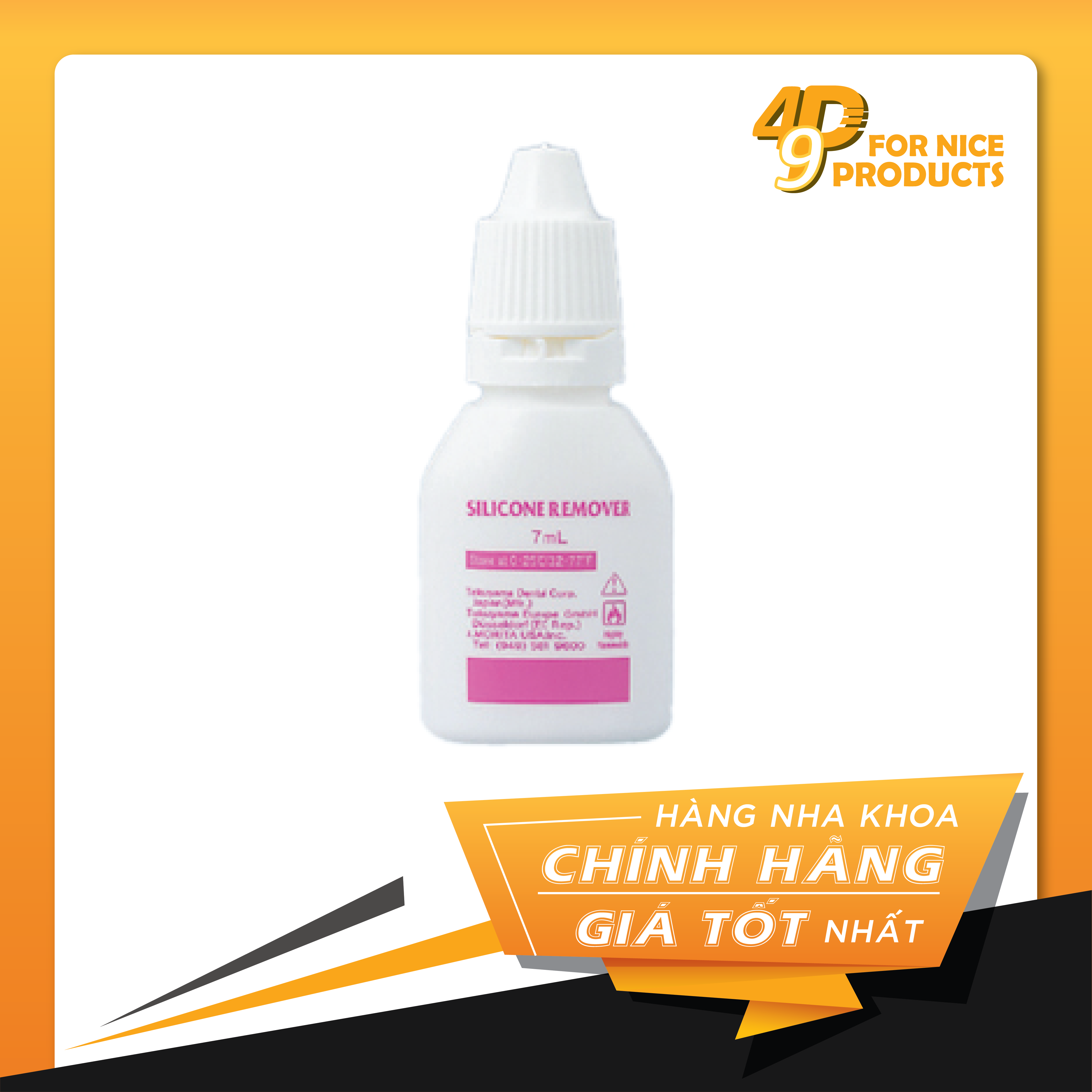 Dung dịch loại bỏ silicone đệm hàm Silicone Remove - Tokuyama
