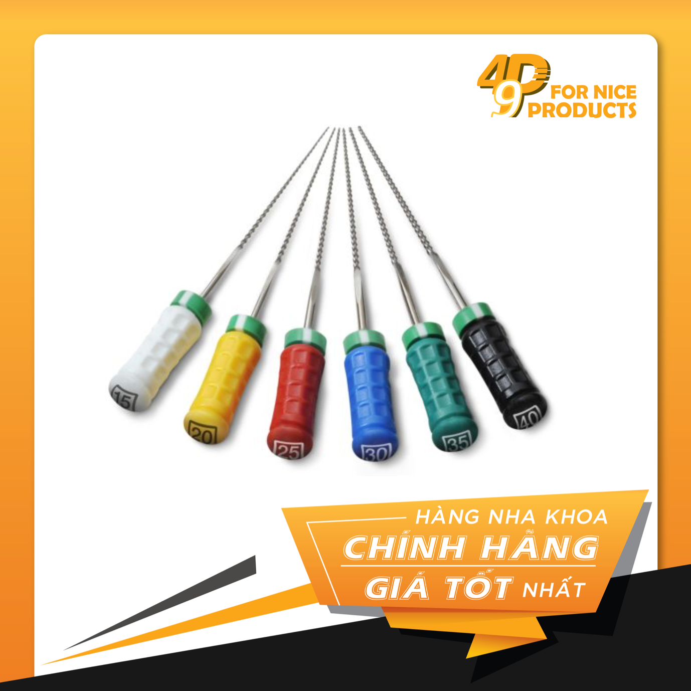 Trâm tay nội nha K-File M-Access - Dentsply Sirona