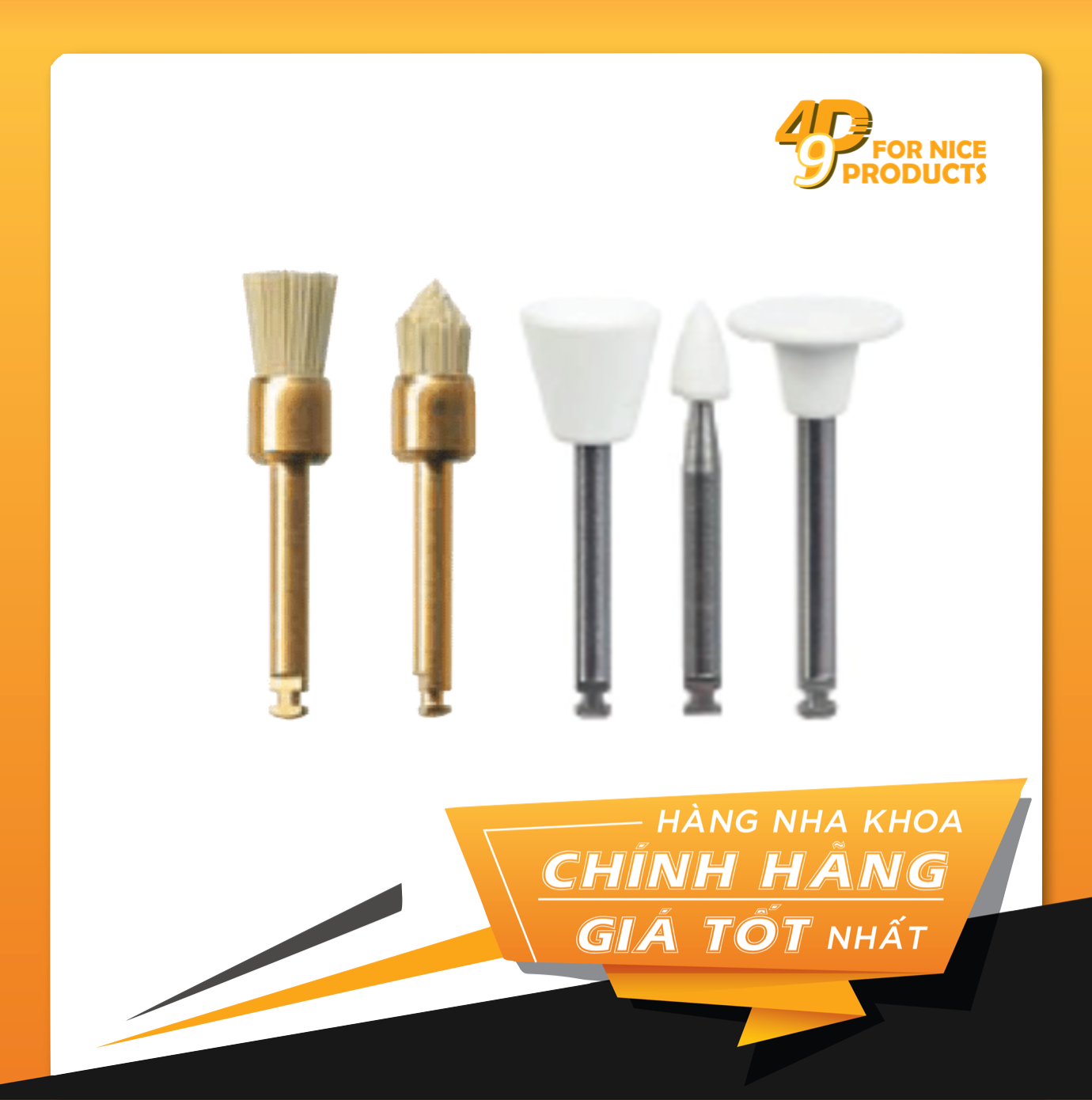 Bộ mũi khoan mài chỉnh composite JIFFY NTI