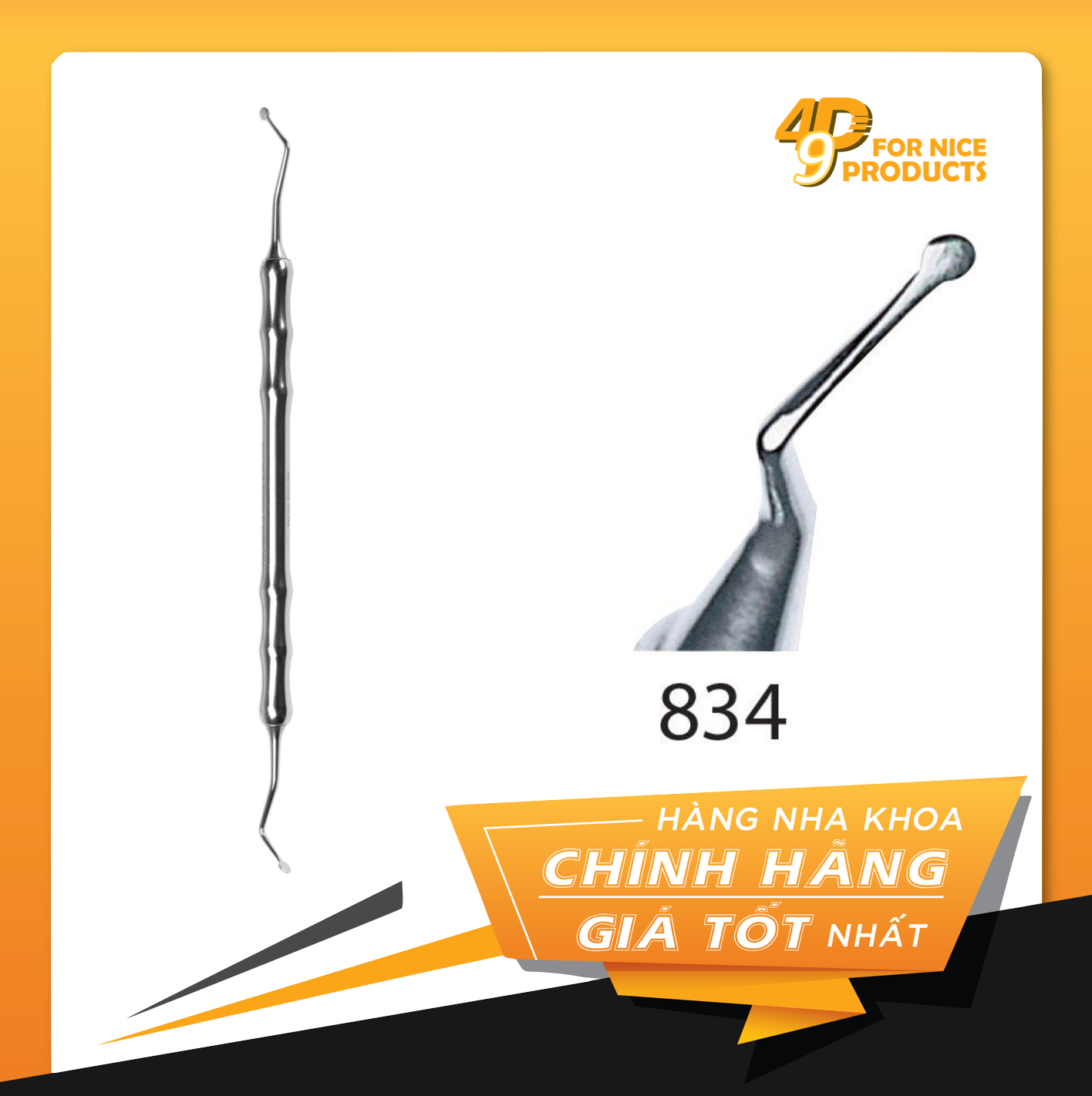 Cây nhét chỉ co nướu Ultrapak Packer - Ultradent