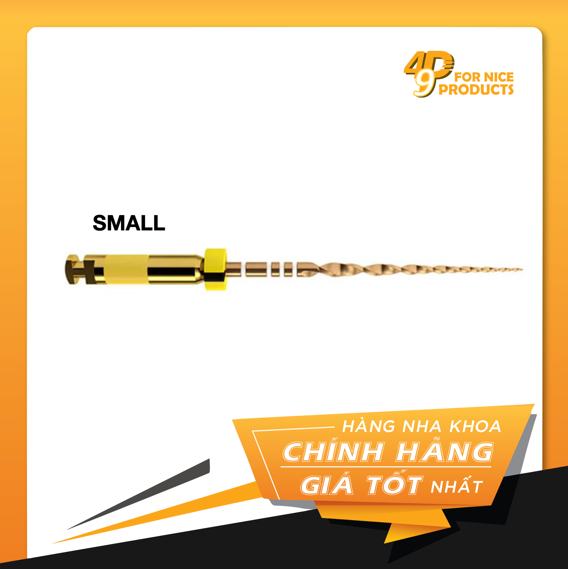 Trâm xoay lắc NiTi xử lý nhiệt Waveone Gold - Dentsply Sirona