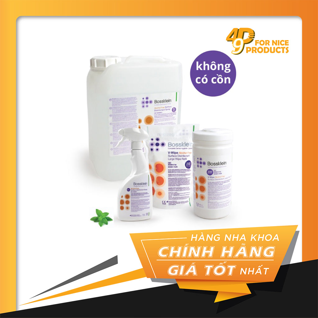 V-Wipes Khăn lau sát khuẩn bề mặt (không có cồn) - Bossklein