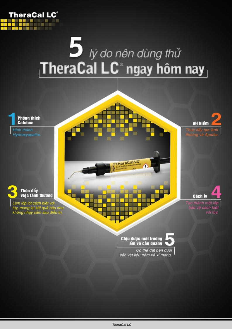 Chất che tủy quang trùng hợp TheraCal LC- Bisco
