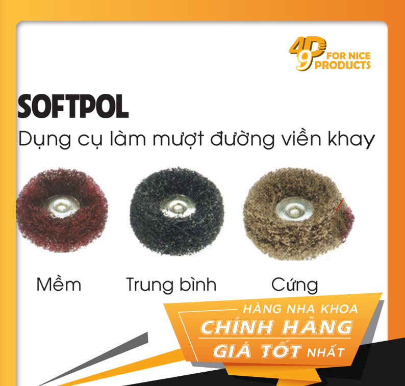 Dụng cụ làm mượt đường viền khay chỉnh nha SOFTPOL - NTI