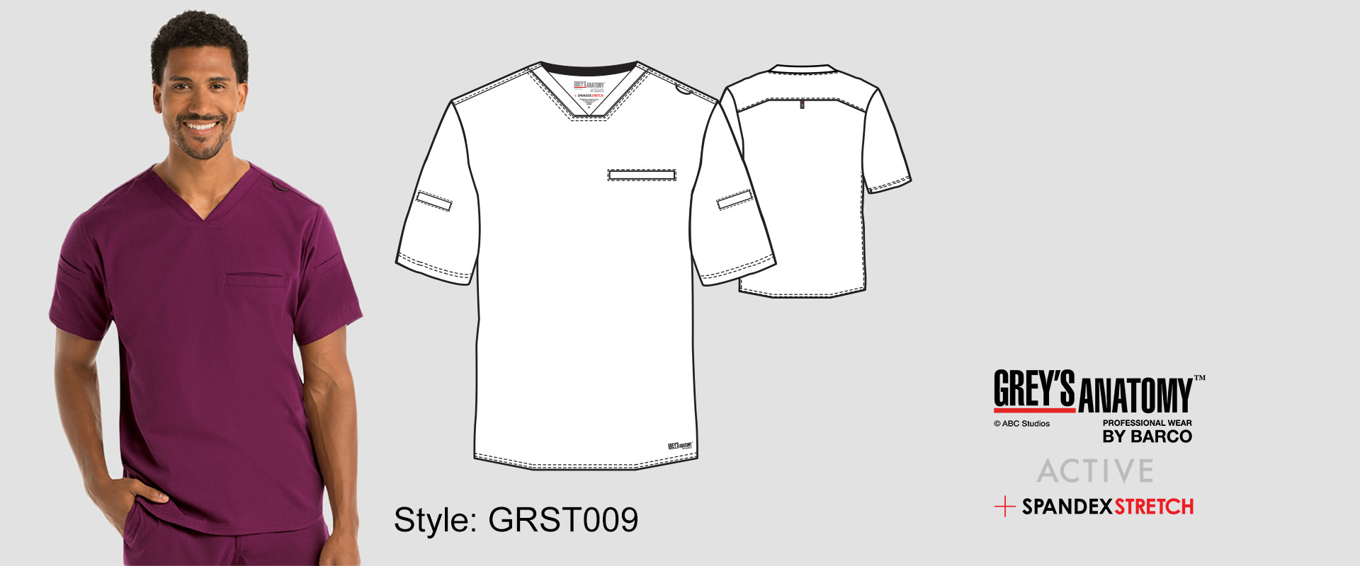 Bộ đồ mổ/scrubs nam 49P2020 - 49P Medical Uniform