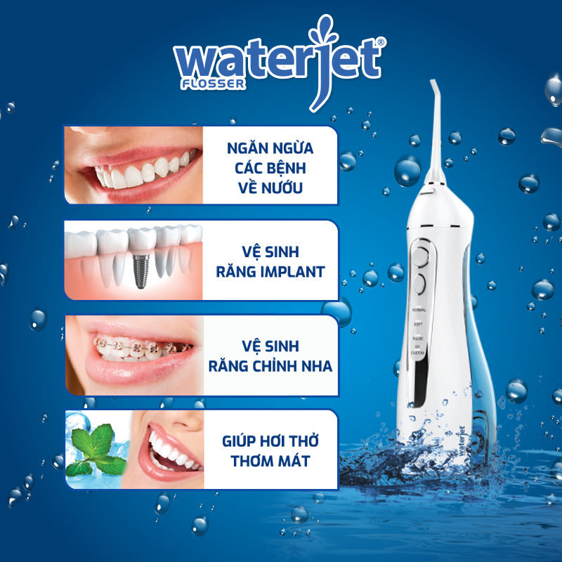 Máy tăm nước không dây WaterJet Flosser Cordless Maxi - WaterJet