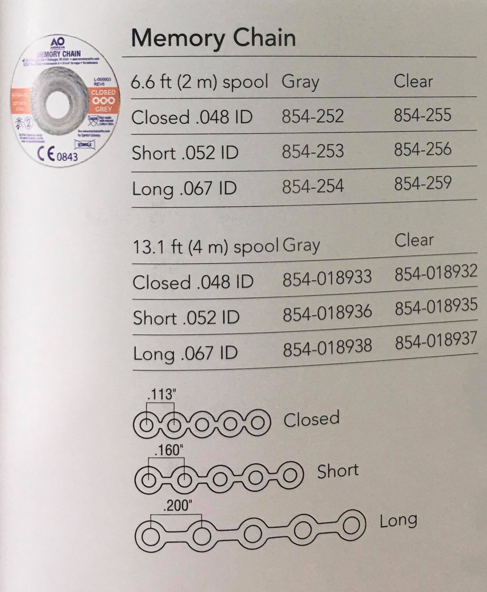 Thun chuỗi - American Orthodontics