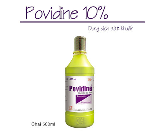 Dung dịch sát khuẩn Povidine 10%